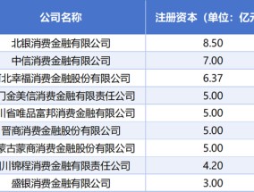 中信消金、锦程消金“卡线”增资 多家消金公司注册资本、股权结构仍未达标