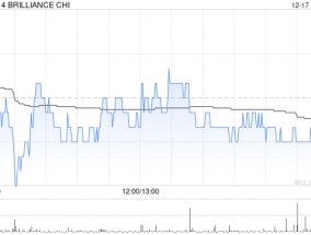 BRILLIANCE CHI公布采纳经修订股息政策