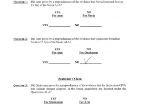 Arm与高通纠纷案结果出炉，高通在关键问题获胜