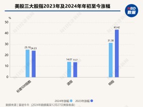 2024年美股盘点：  最大“黑马”年涨幅741%，英伟达四季度遭逆袭，微软垫底“七巨头”，机构警告AI泡沫