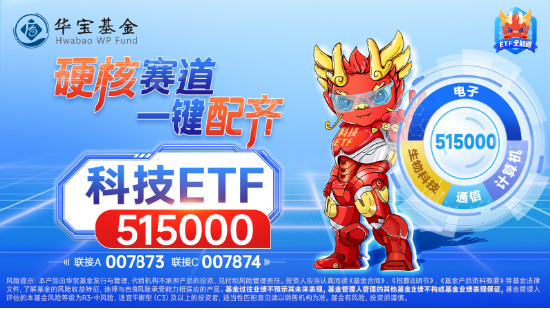 国产算力崛起，科技龙头活跃！科技ETF（515000）逆市收涨0.52%，海光信息历史新高，中兴通讯成交额登顶