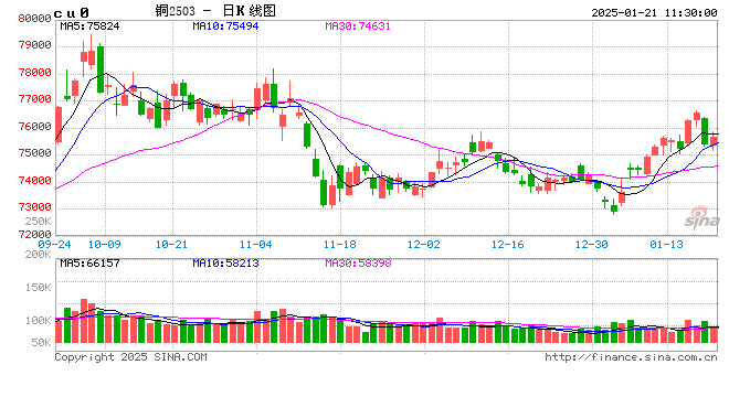 光大期货：1月21日有色金属日报